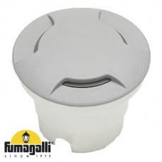 Φωτιστικό Χωνευτό Δαπέδου με ντουί GU10 και LED 3.5W 400lm 230V IP67 Γκρί Fumagalli Ceci 3L